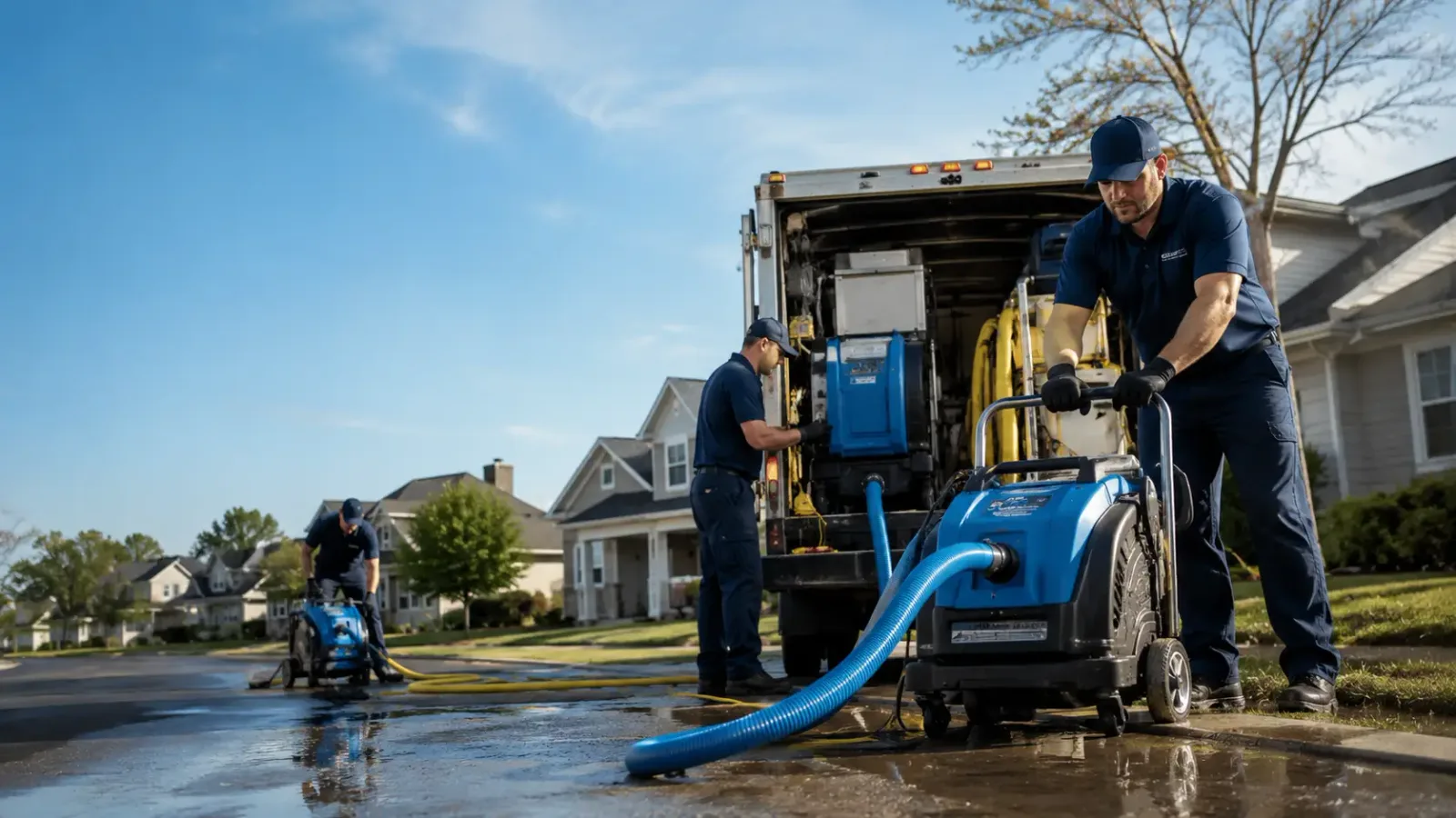 Flood Damage Cleanup in Eakly, OK